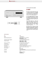 Luxman D-08U-Brochure